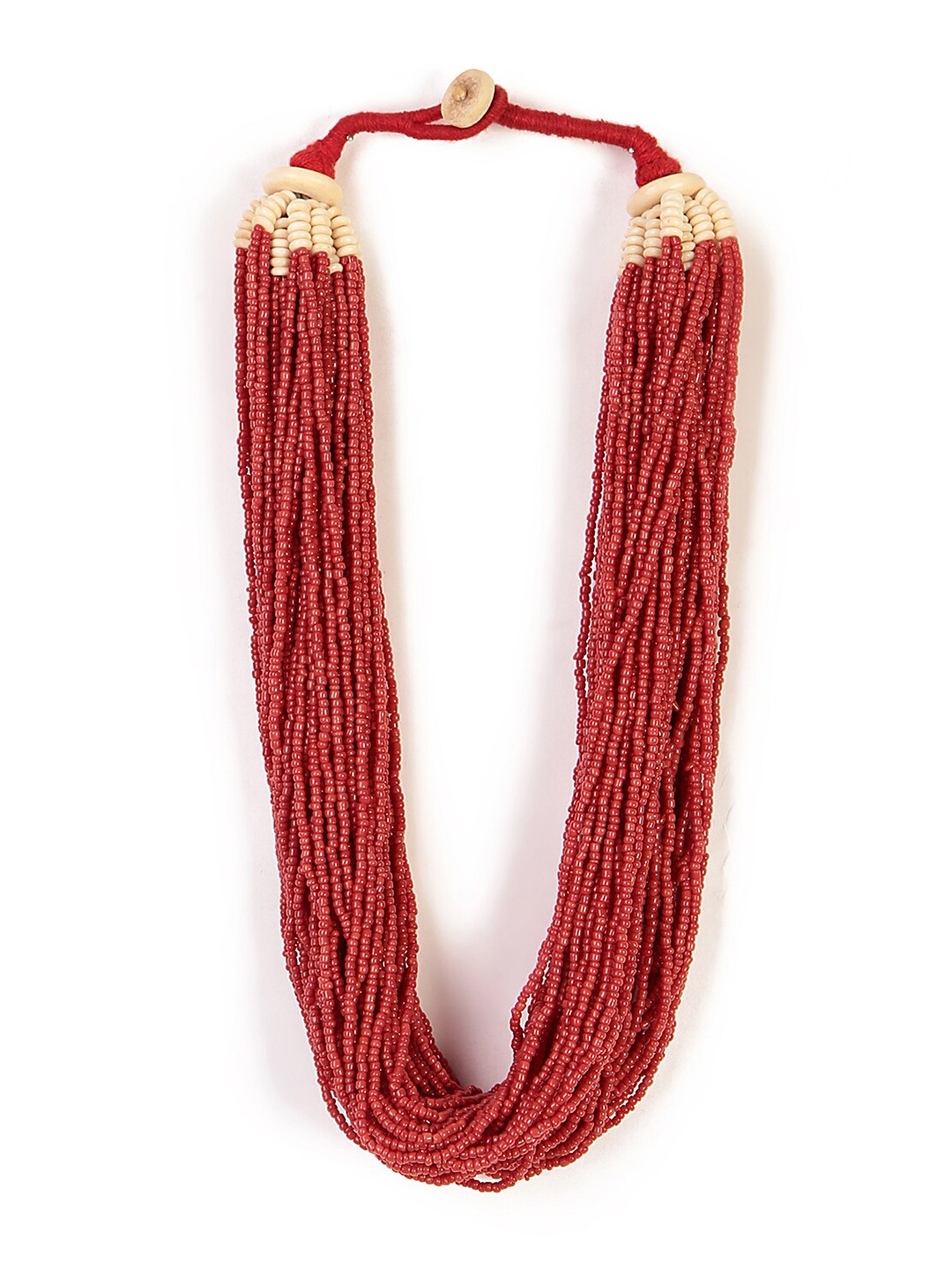 

Bamboo Tree Jewels Black Tribal Necklace