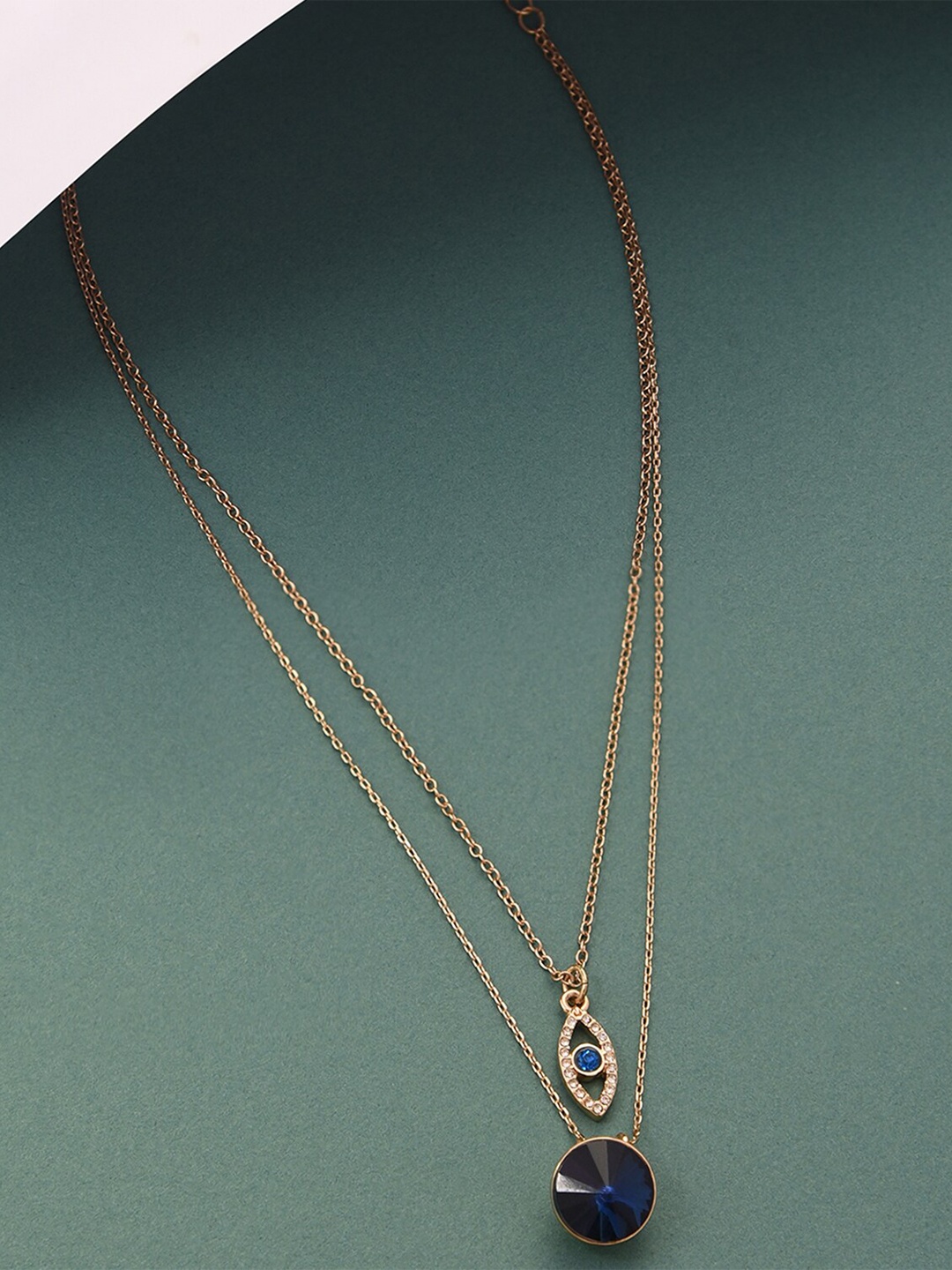 

Lilly & sparkle Gold-Plated Handcrafted Necklace