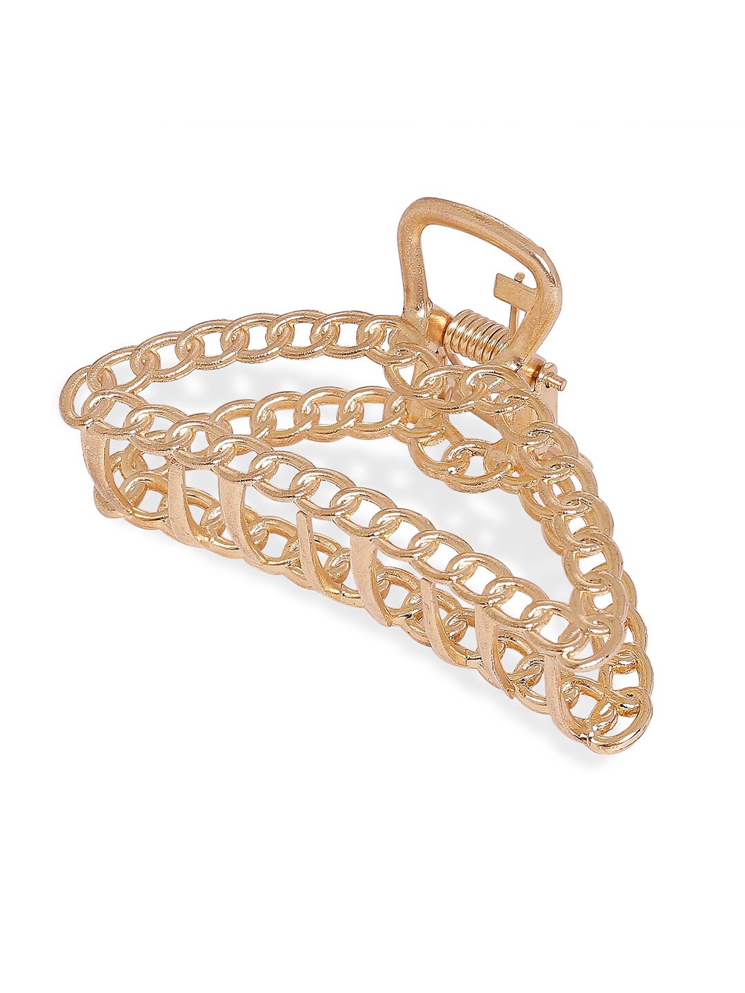 

Lilly & sparkle Women Beaded Claw Clip, Gold