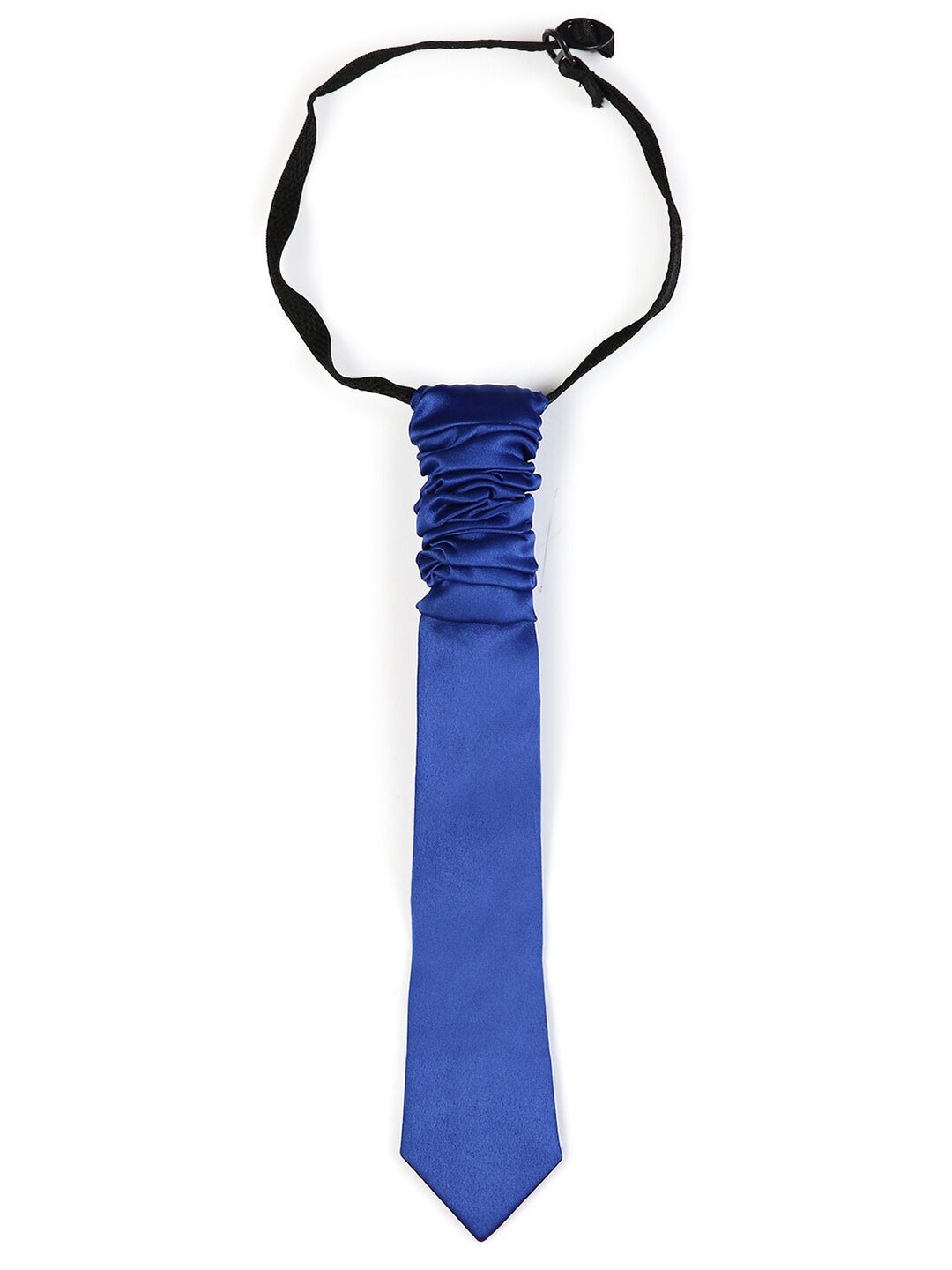 

KID1 Boys Satin Skinny Tie, Blue