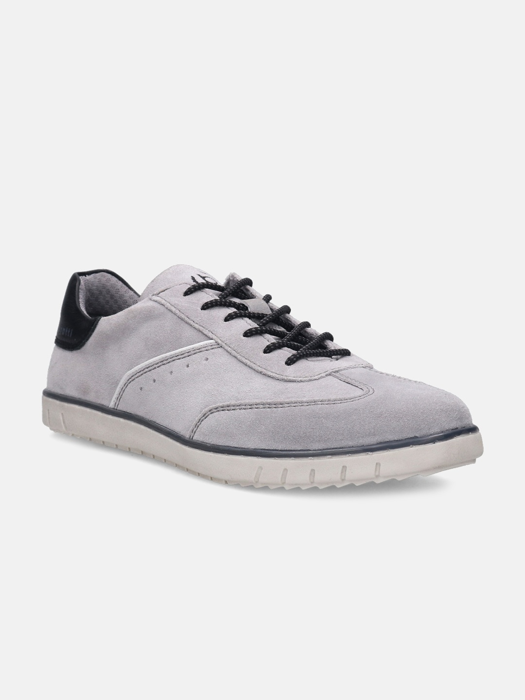 

Bugatti Men Ocean Memory Foam Insole Leather Basics Sneakers, Grey