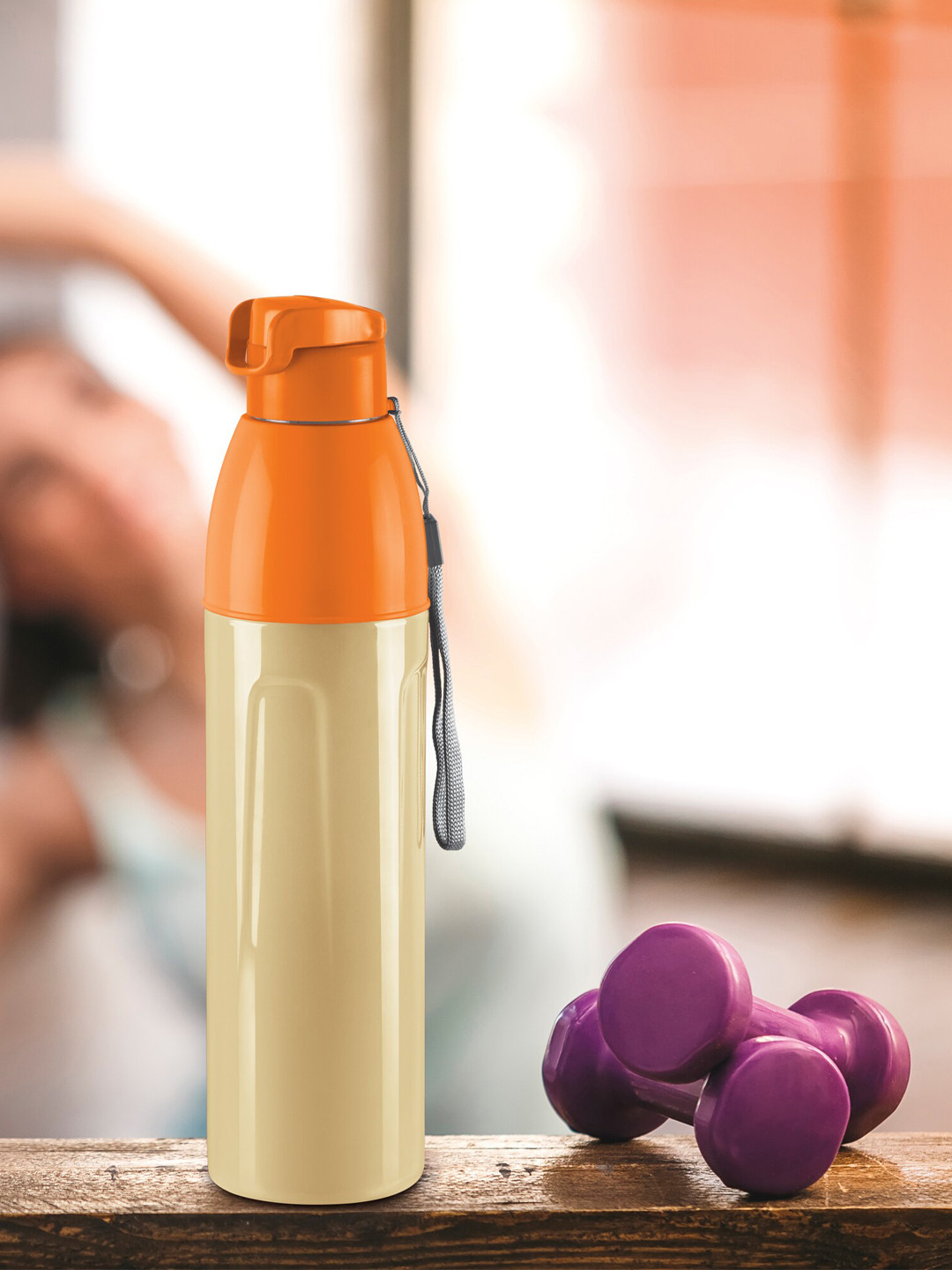 

Milton Kool Convex 1100 Ivory Insulated Inner Pet Water Bottle 900ml, Cream