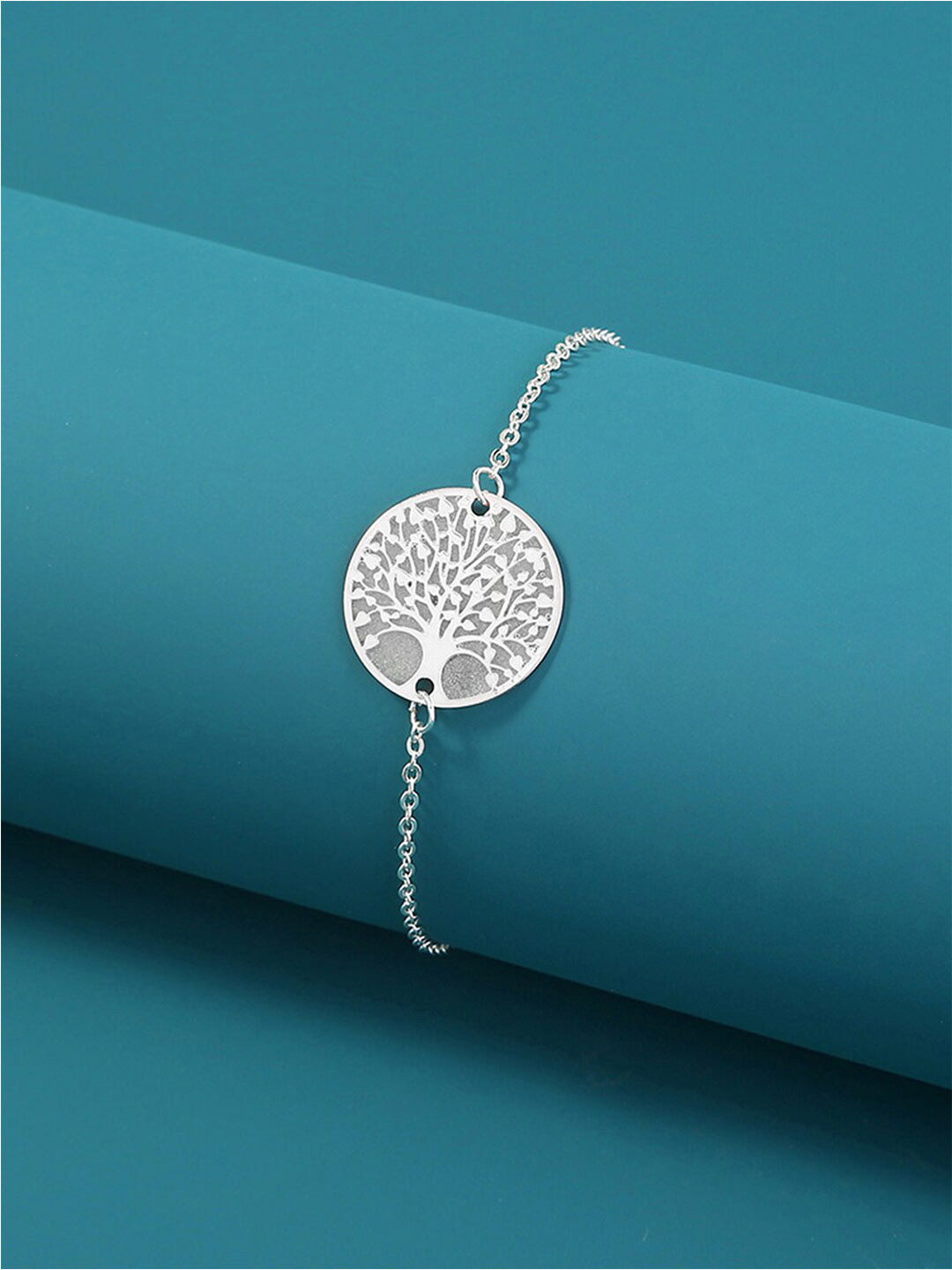 

Peora Silver-Plated Link Bracelet