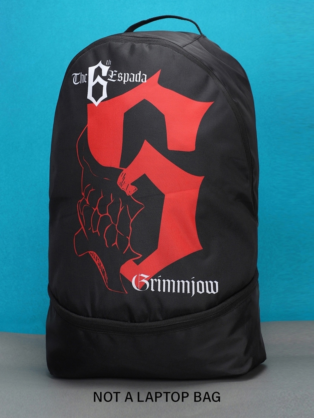 

Bewakoof Black & Red Graphic Printed Ergonomic Backpack