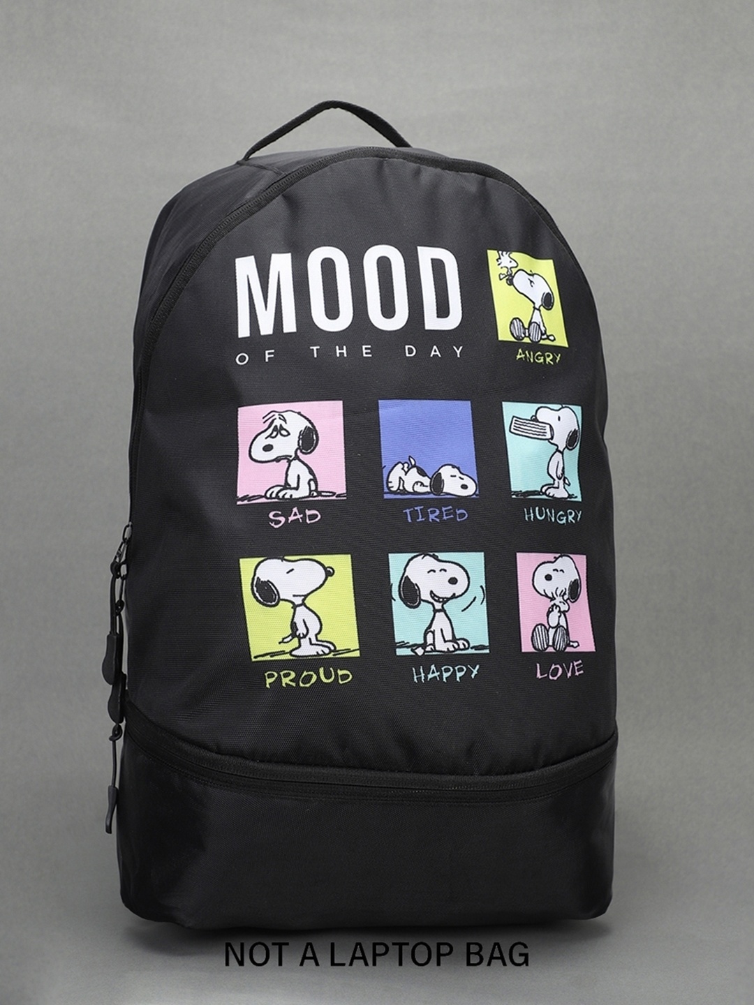 

Bewakoof Black & Blue Graphic Printed Ergonomic Backpack