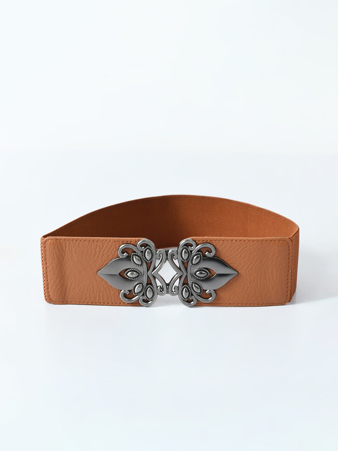 

DressBerry Women Tan Brown Stretchable Casual Belt