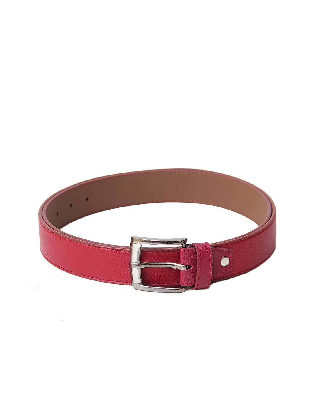 

Calvadoss Boys Textured Casual Belt, Maroon