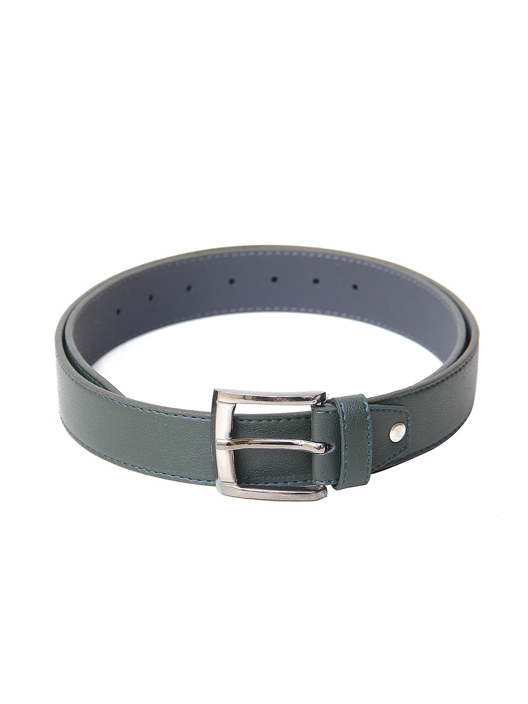 

Calvadoss Men Solid Casual Belt, Green