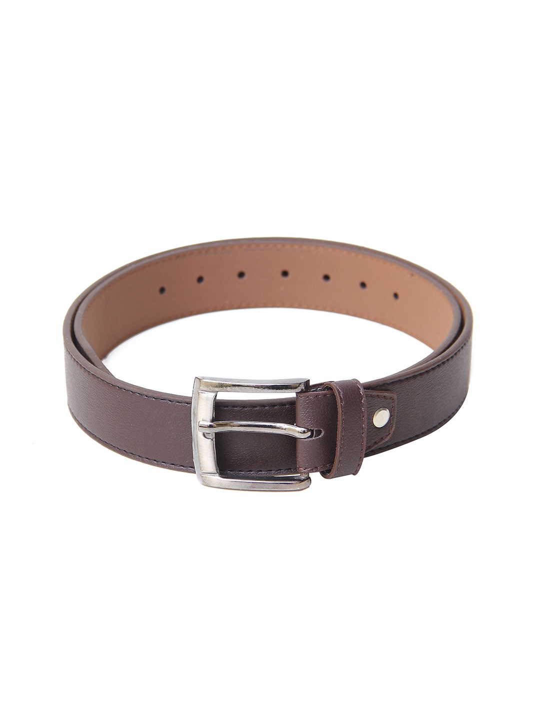 

Calvadoss Men Solid Casual Belt, Brown