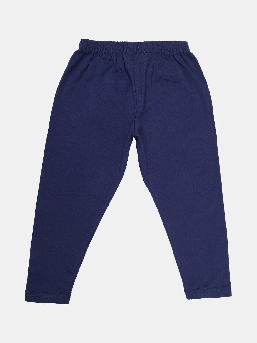 

V-Mart Girls Cotton Lycra Ankle-Length Leggings, Blue