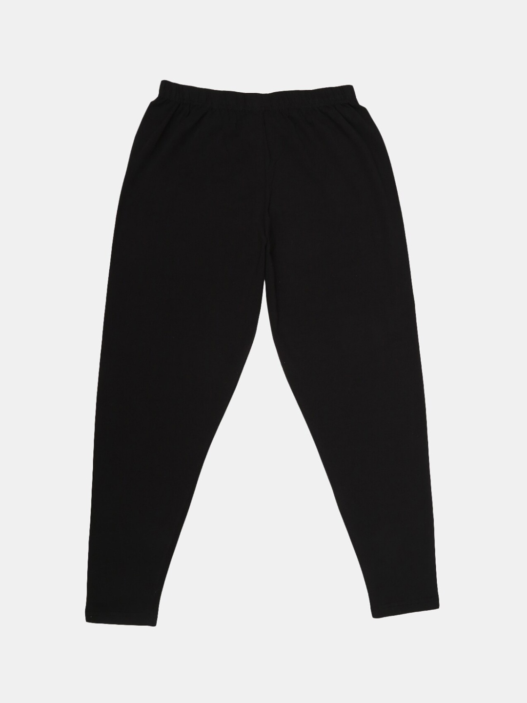 

V-Mart Girls Ankle-Length Cotton Lycra Leggings, Black