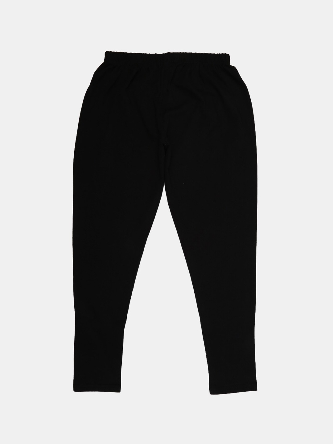 

V-Mart Girls Ankle-Length Cotton Lycra Leggings, Black