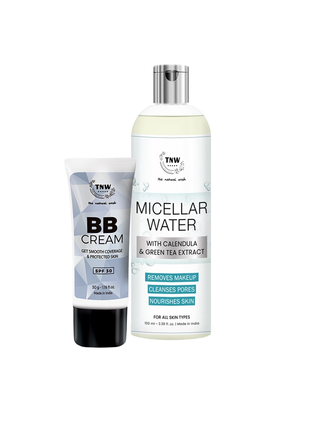 

TNW the natural wash BB Cream With Micellar Water- Medium 02, Beige