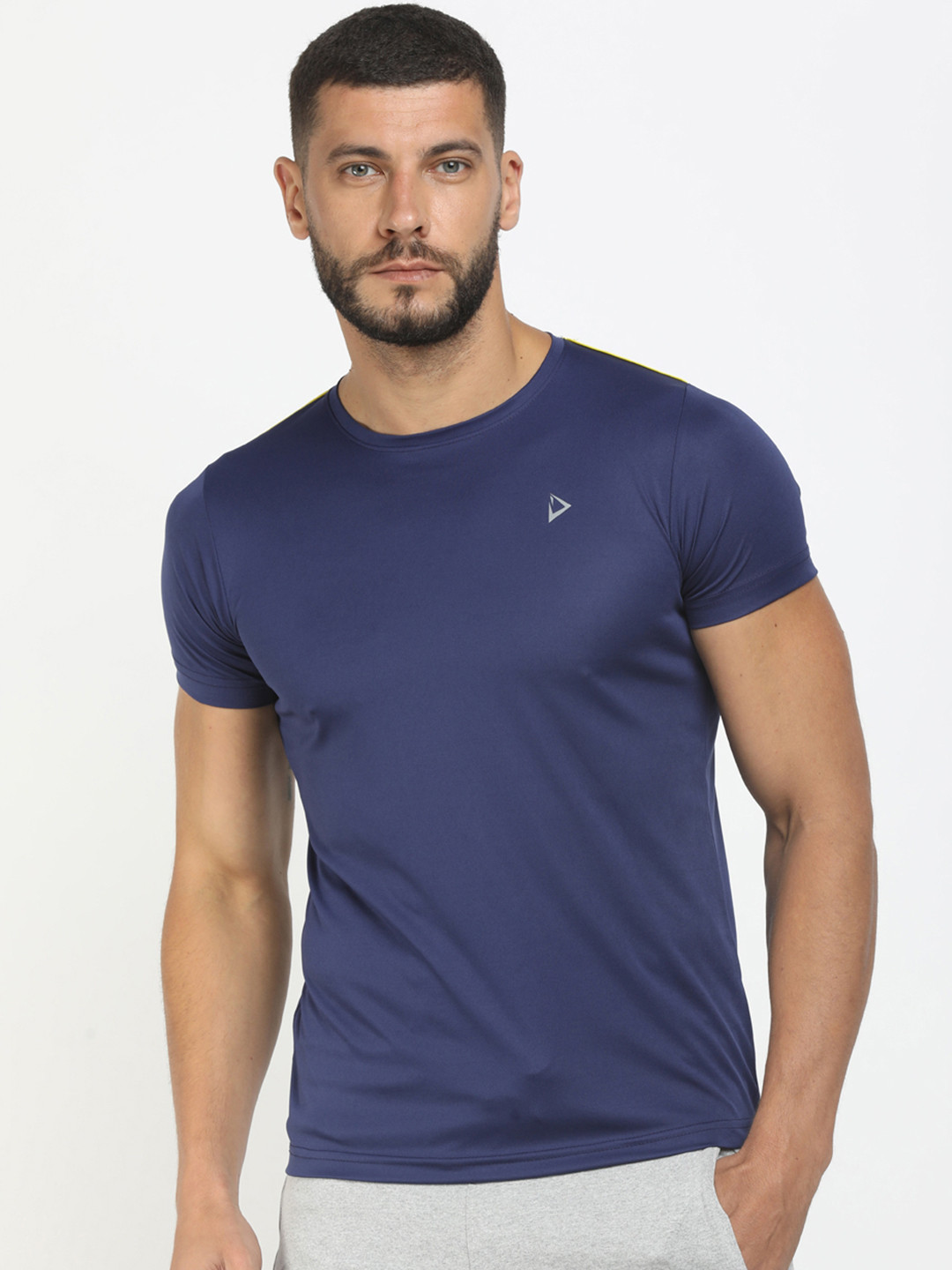 

V-Mart Round Neck Short Sleeves T-shirt, Blue