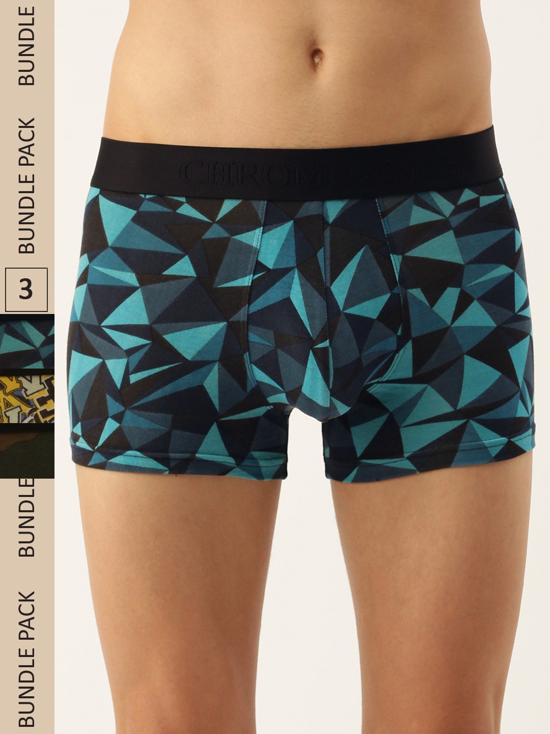 

Chromozome Men Set Of 3 Printed Comfort Fit Ultra Premium Micro Modal Trunks 8902733641746, Multi