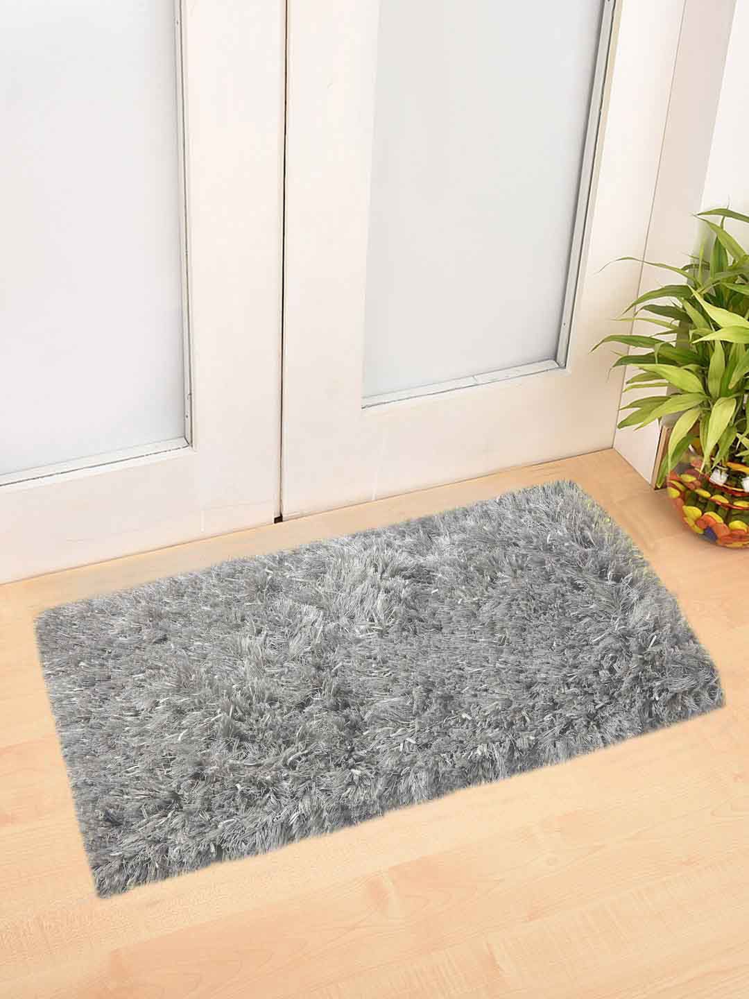 

FABINALIV Grey Anti-Skid Fade Resistant Doormat