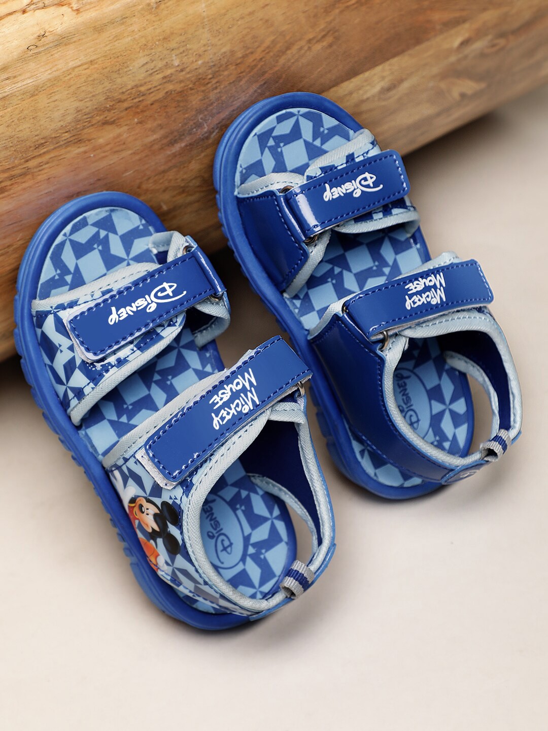 

Kids Ville Boys Mickey Mouse Printed Comfort Sandals, Blue