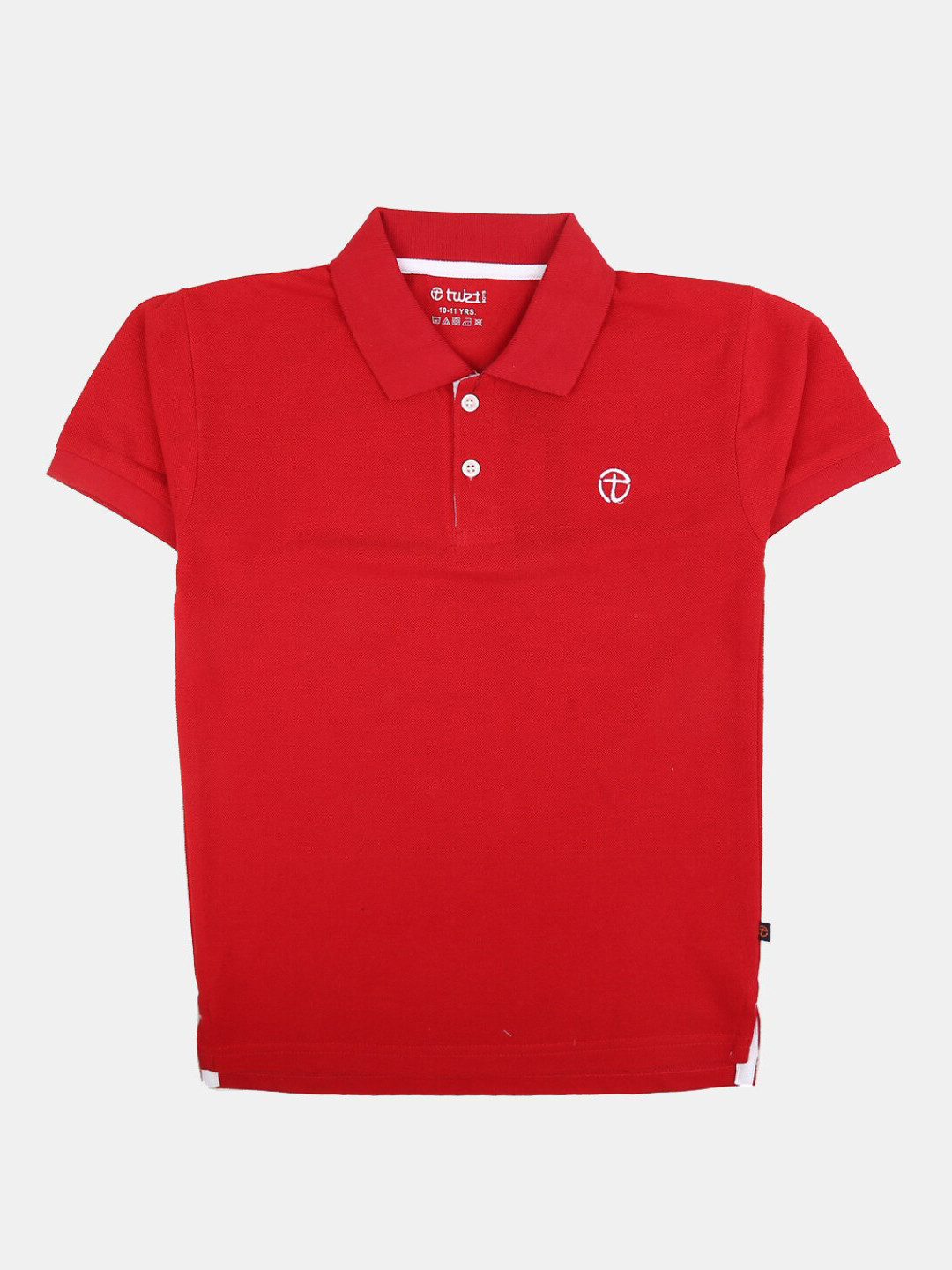 

V-Mart Boys Polo Collar Cotton T-shirt, Red