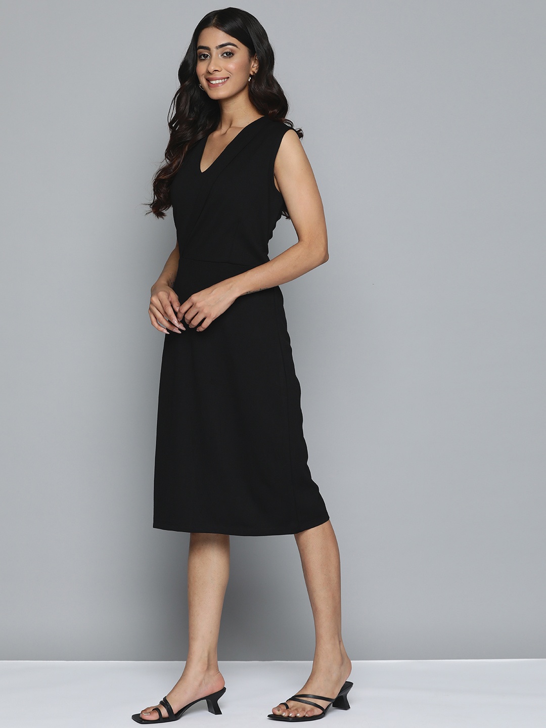 

HERE&NOW A-Line Dress, Black