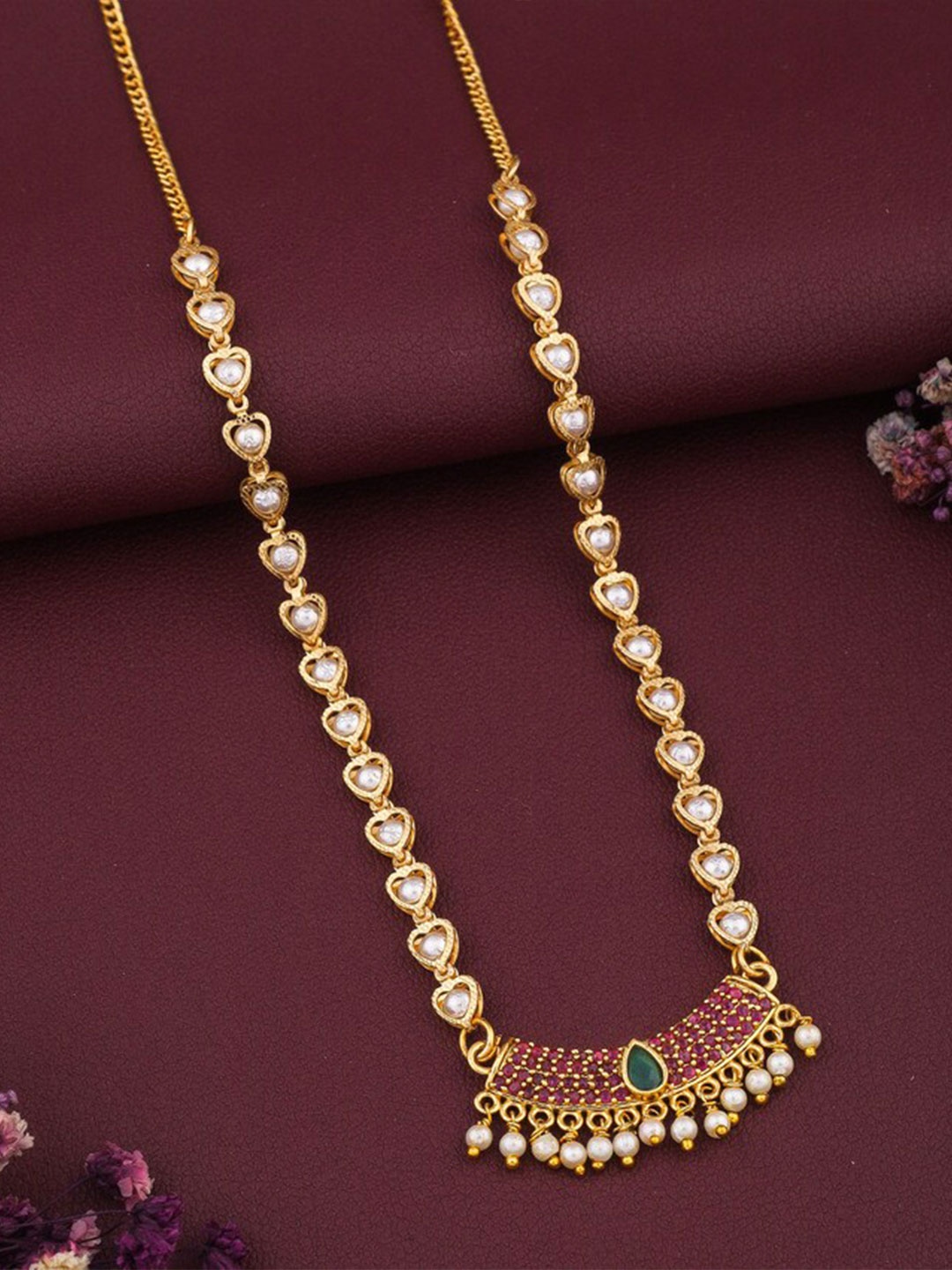 

ROFARWORD Gold-Plated Choker Necklace