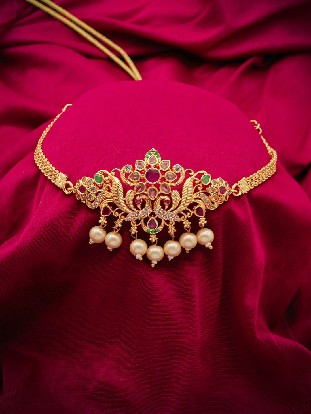 

ROFARWORD Gold-Plated Choker Necklace