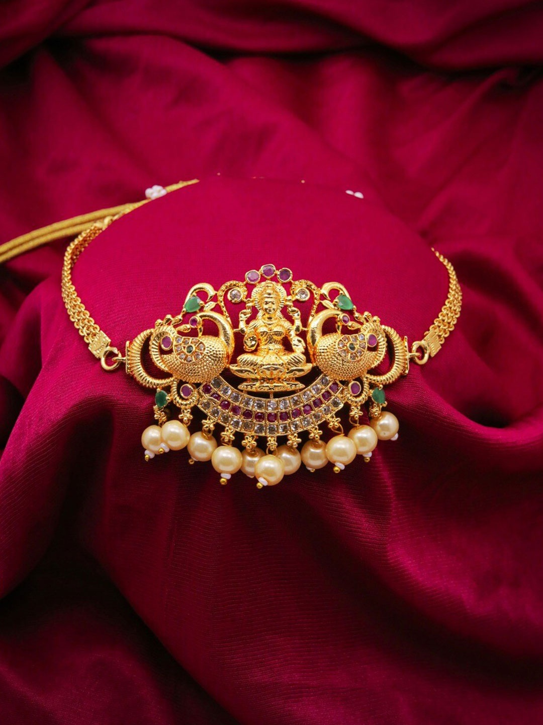 

ROFARWORD Gold-Plated Choker Necklace