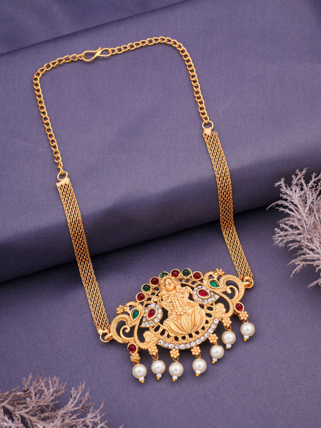 

ROFARWORD Gold-Plated Choker Necklace