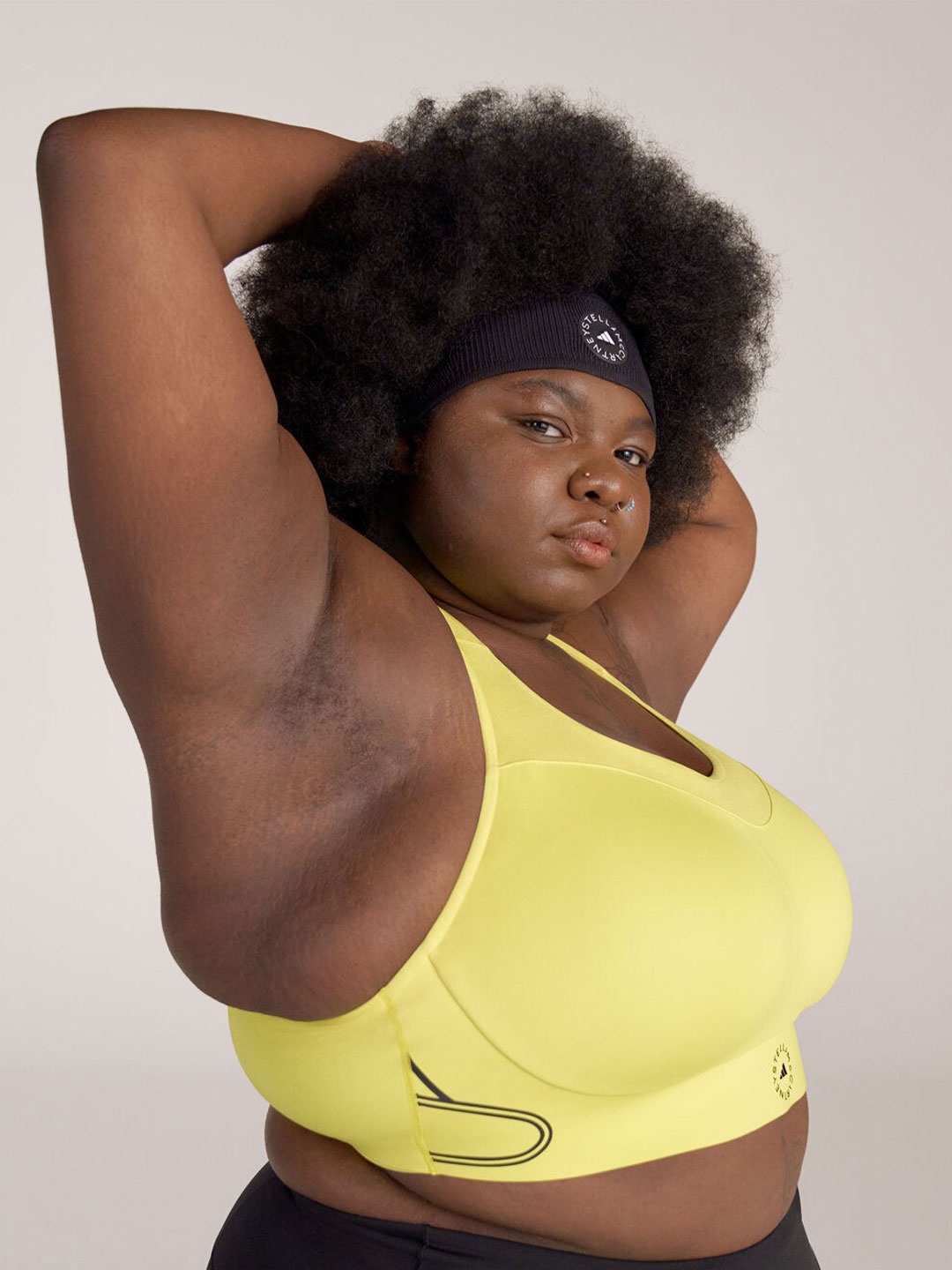 

ADIDAS By Stella Mccartney High Support Sports Bra- Plus Size, Yellow