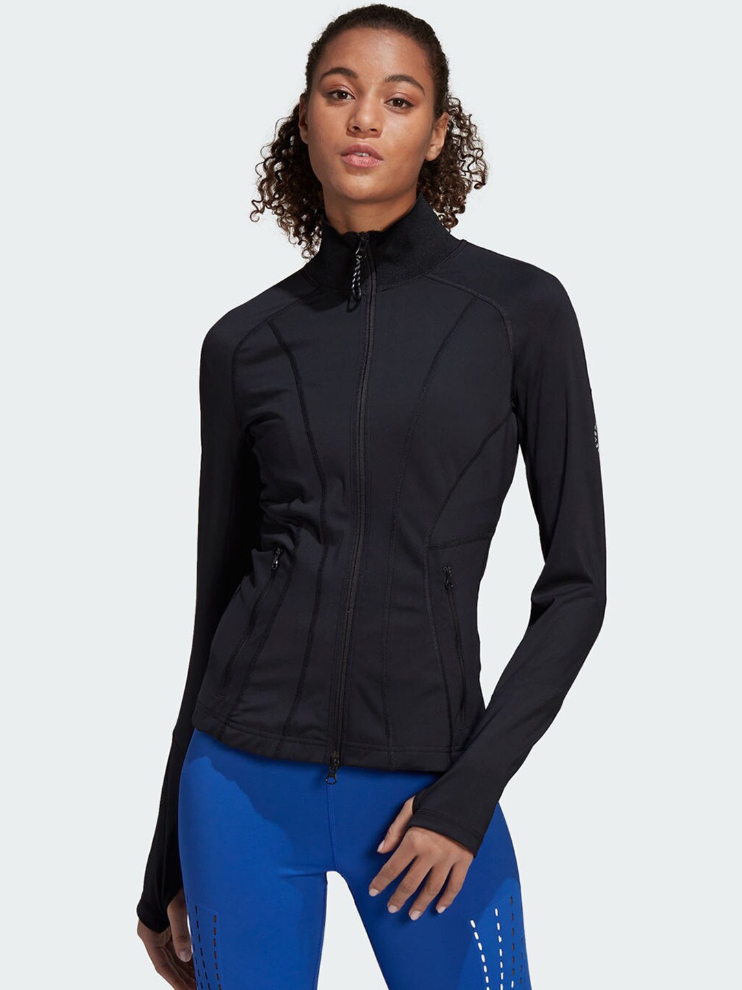 

ADIDAS By Stella Mccartney Training Midlayer Sports Jacket, Black
