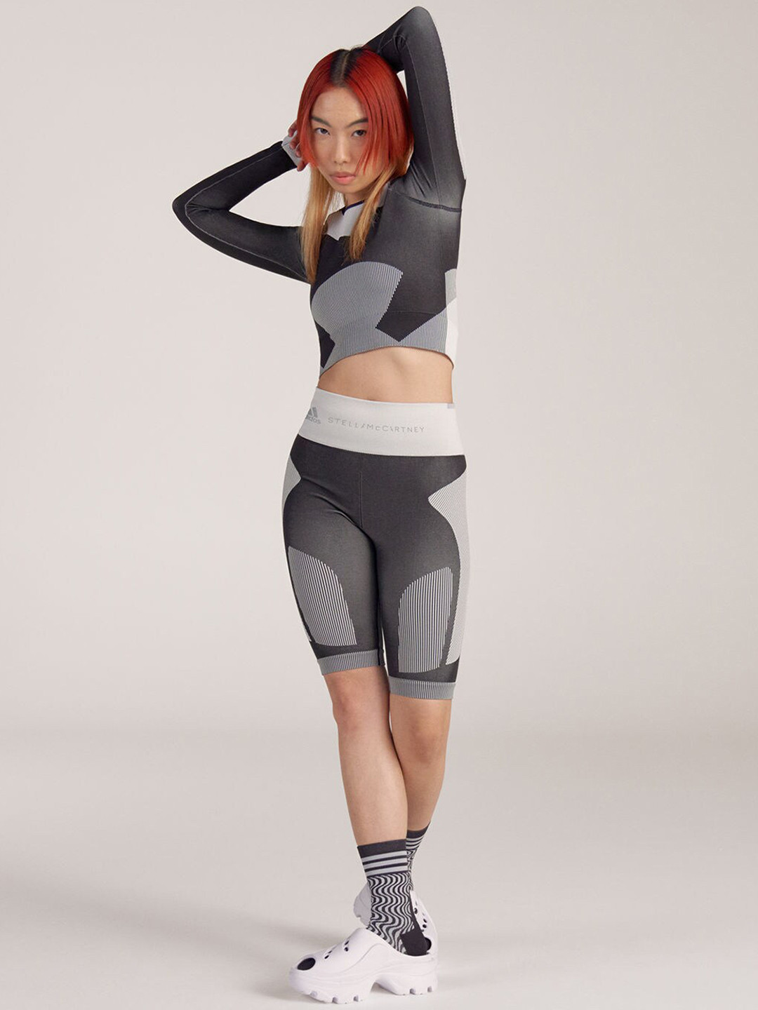 

ADIDAS By Stella Mccartney Seamless Short Leggings, Black