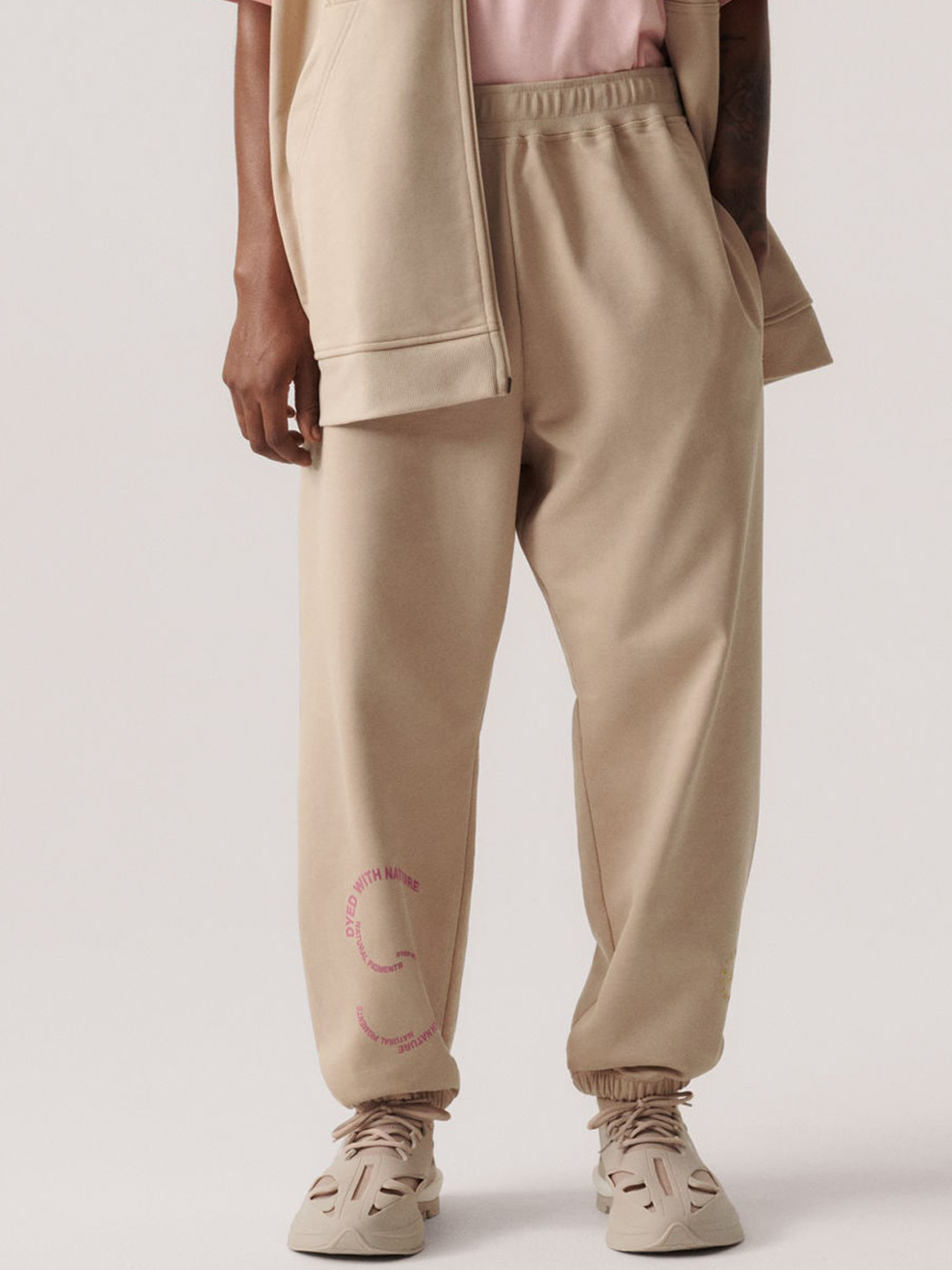 

ADIDAS By Stella Mccartney Sportswear Sweatpants, Beige