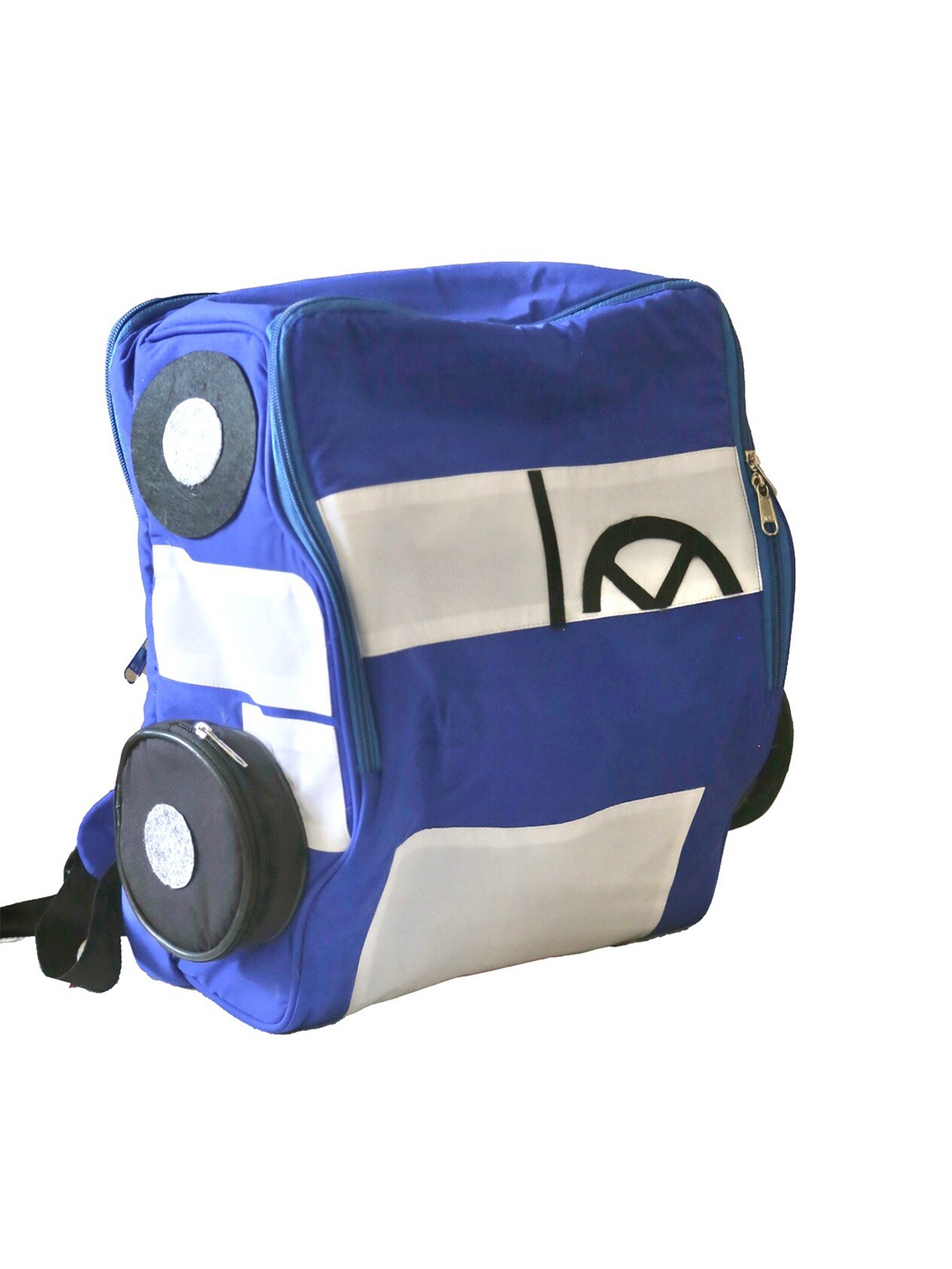 

Kids Clan Kids Colourblocked Water Resistant Backpack, Blue