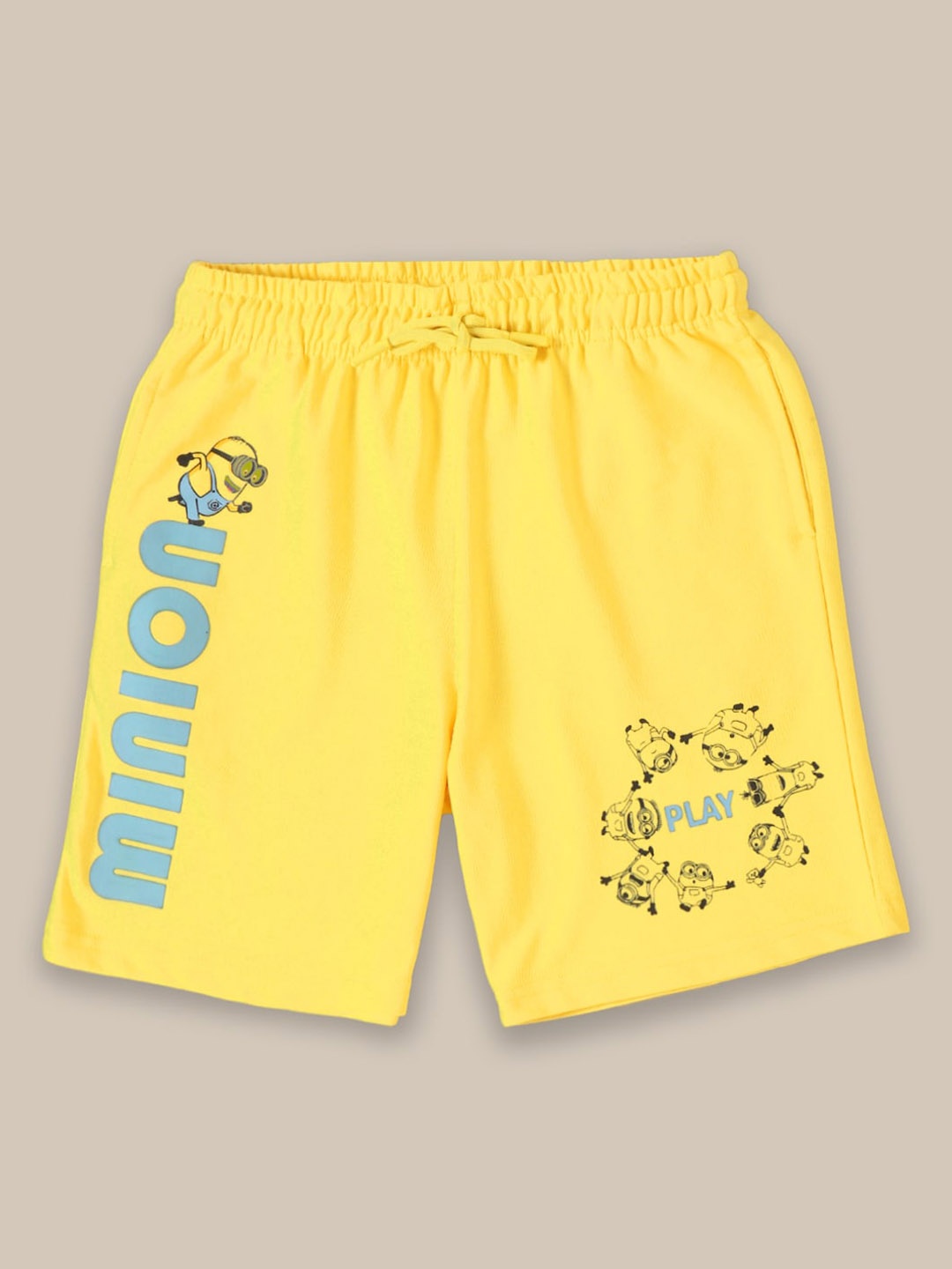 

Kids Ville Boys Minions Printed Shorts, Yellow
