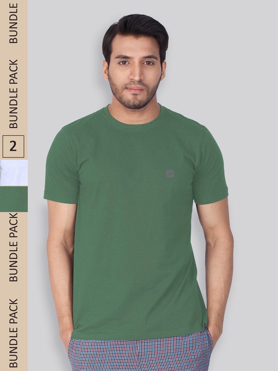 

LUX NITRO Pack Of 2 Lounge T-Shirts, Green