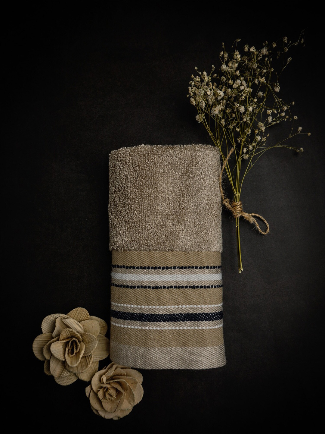 

MUSH Designer Beige 3 Pieces 250 GSM Pure Bamboo Ultra Soft Face Towels