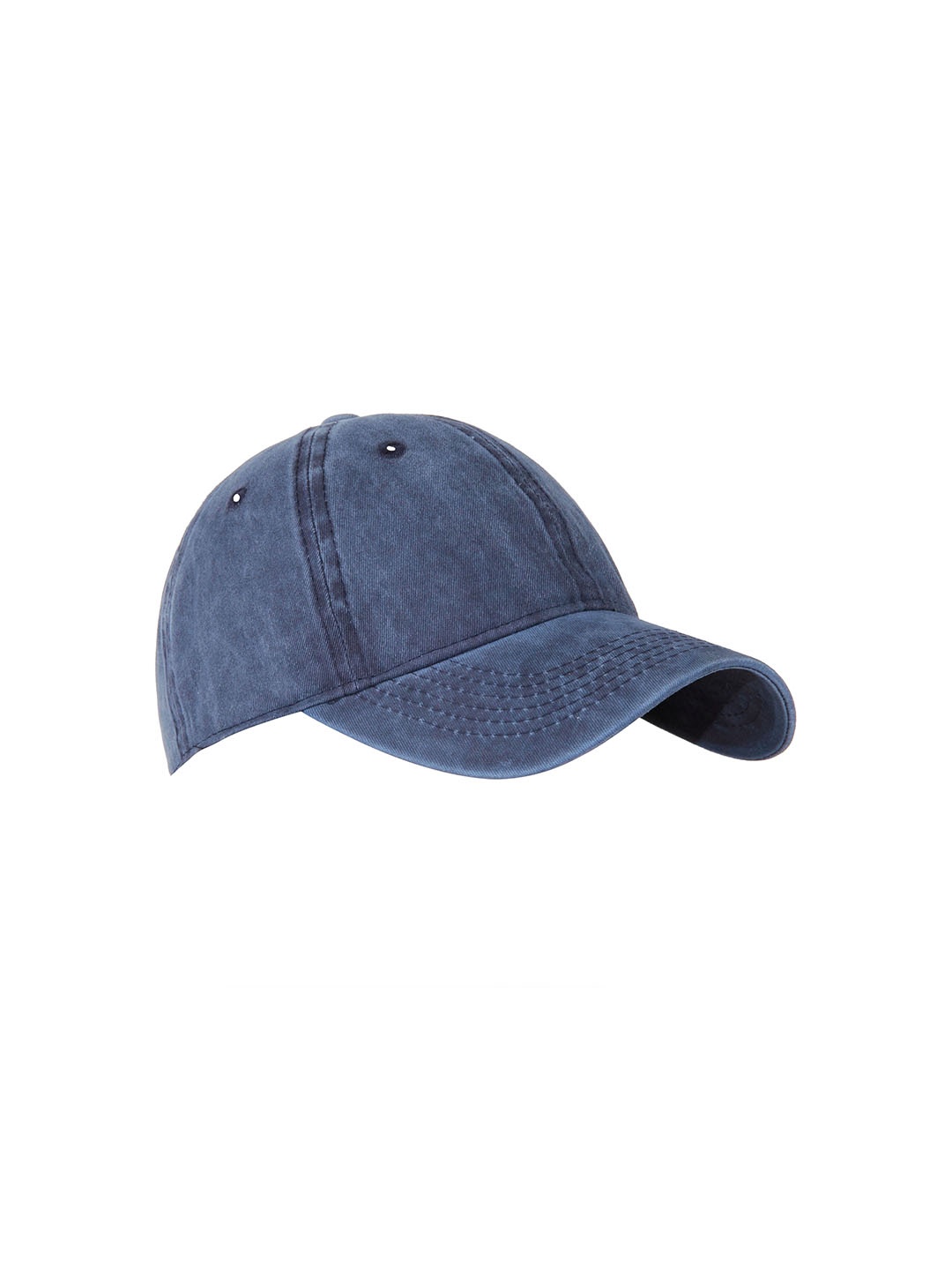 

FabSeasons Unisex Blue Solid Baseball Cap