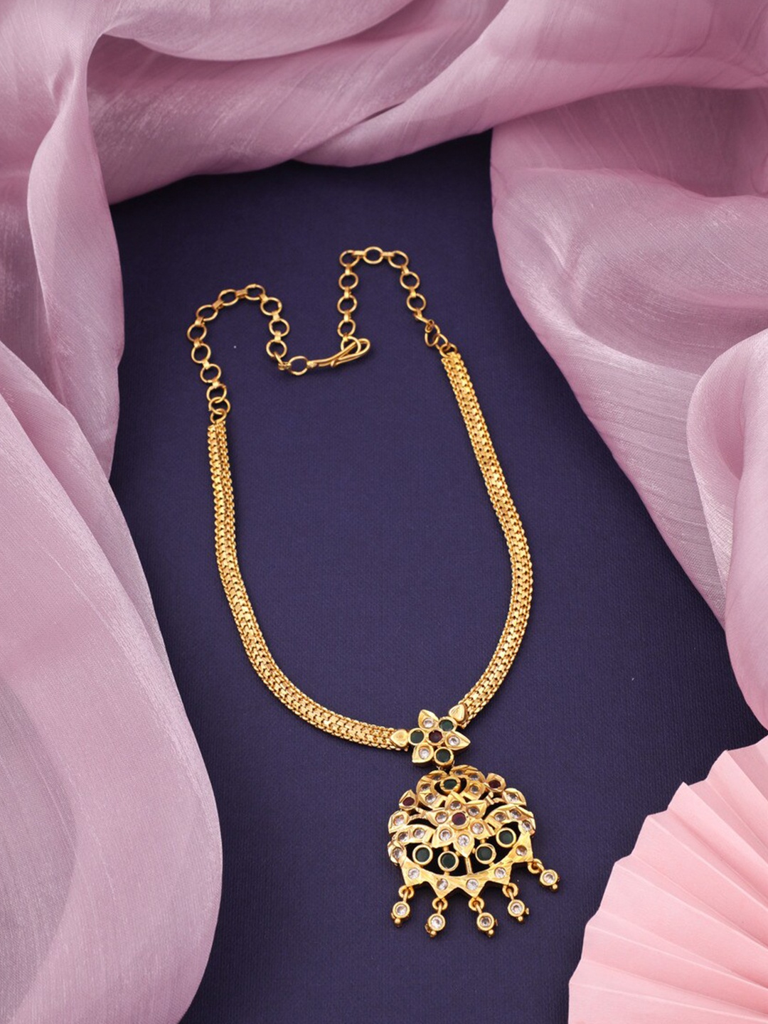 

ROFARWORD Gold-Plated Choker Necklace