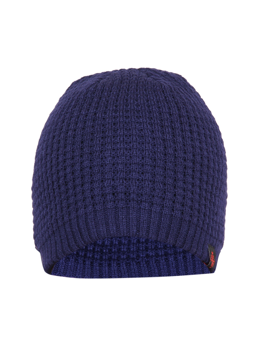 

FabSeasons Unisex Blue Self Design Beanie
