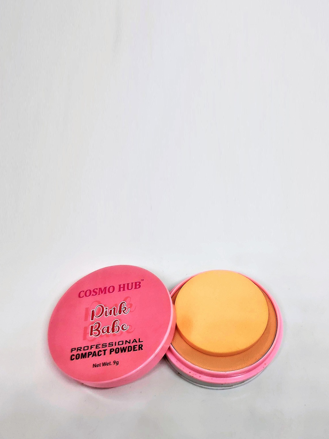 

COSMO HUB Professional Compact Powder 9g - Pink Babe, Beige