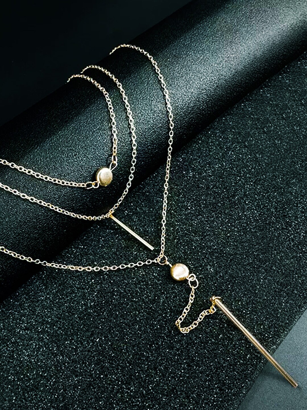 

Peora Gold-Plated Layered Chain Necklace