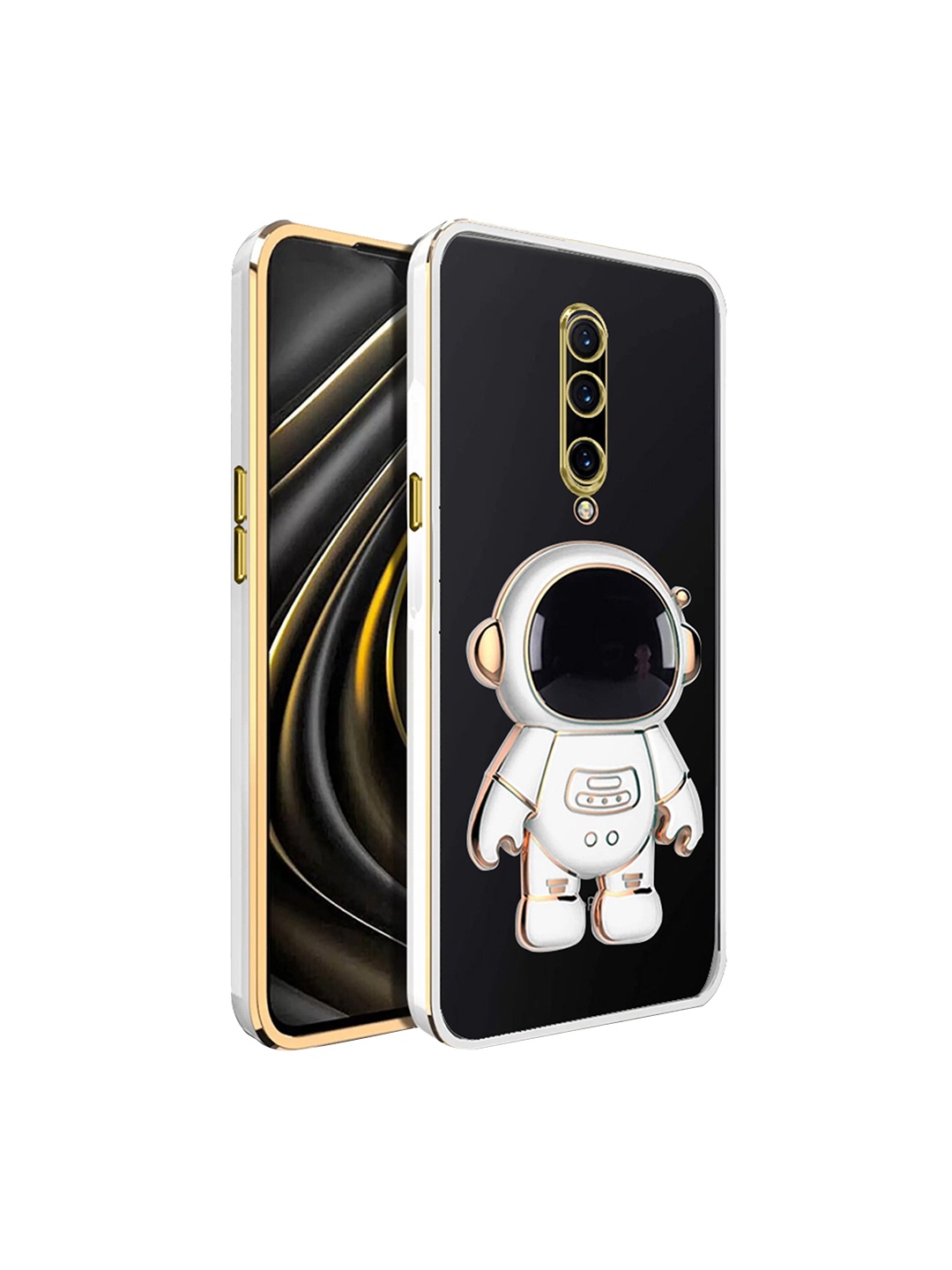 

Karwan OnePlus 8 Polycarbonate Phone Back Case With Stand, White