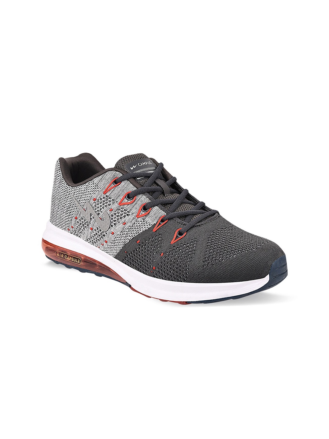 

Campus Men Peris Non-Marking Running Sports Shoes, Grey