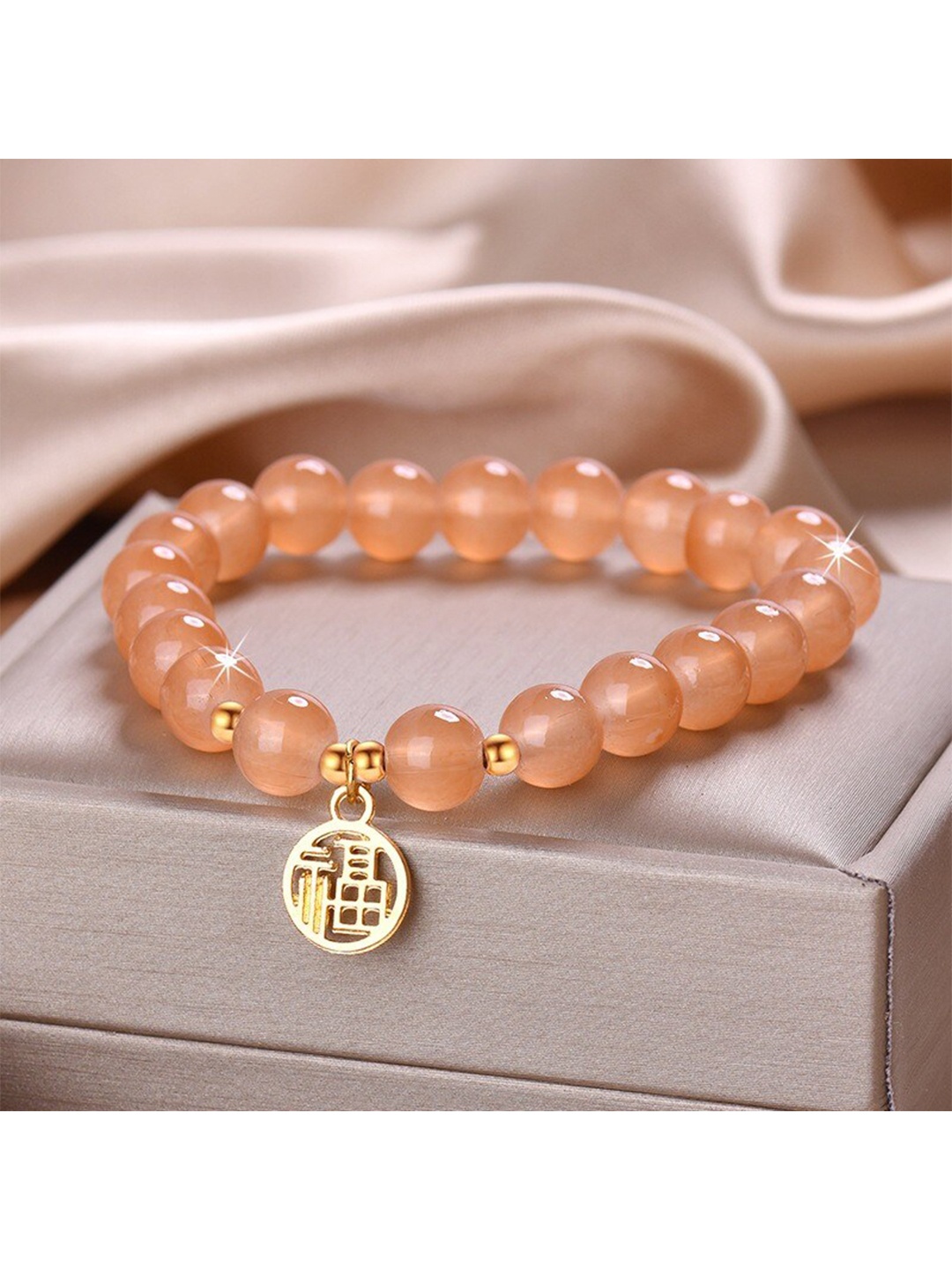 

MYKI Gold-Plated Elasticated Bracelet