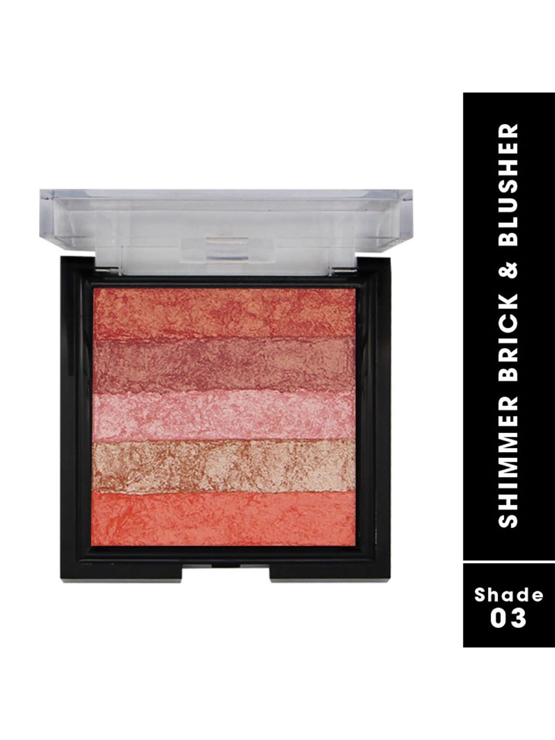 

Fashion Colour Shimmer Brick & Blusher - Shade 03, Pink