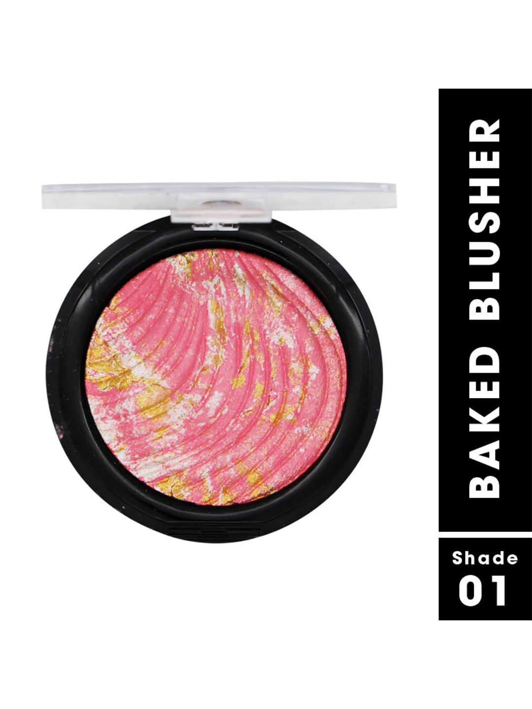 

Fashion Colour Baked Blusher 8g - Shade 01, Pink