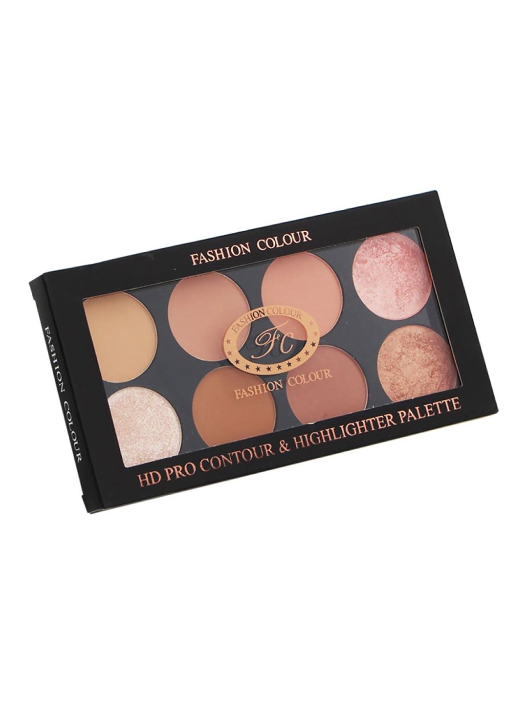 

Fashion Colour Pro HD Contour & Highlighter Palette 12g - Shade 04, Nude