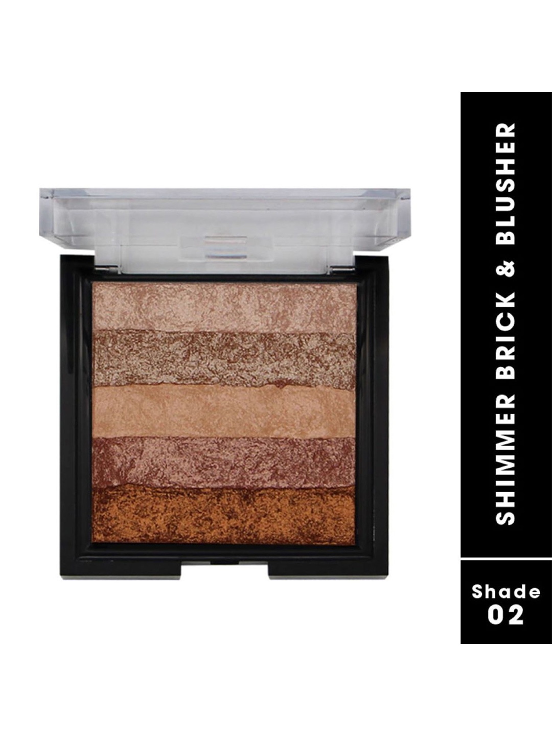 

Fashion Colour Long Lasting 2-In-1 Shimmer Brick & Blusher 8g - Shade 02, Nude