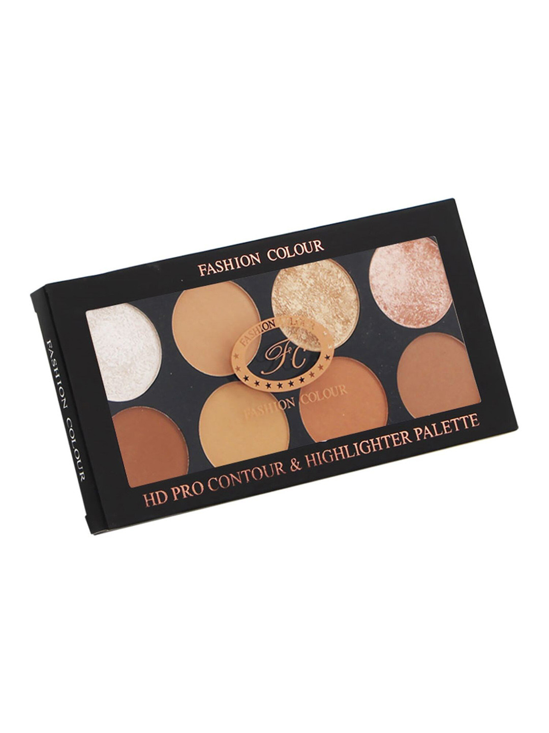 

Fashion Colour Pro HD Contour & Highlighter Palette 12g - Shade 03, Brown