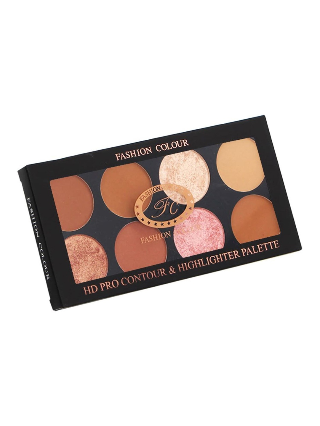 

Fashion Colour Pro HD Contour & Highlighter Palette 12g - Shade 02, Multi