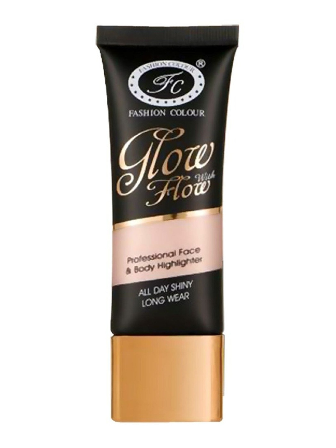 

Fashion Colour Glow With Flow Professional Face & Body Highlighter 35g - Shade 01, Pink